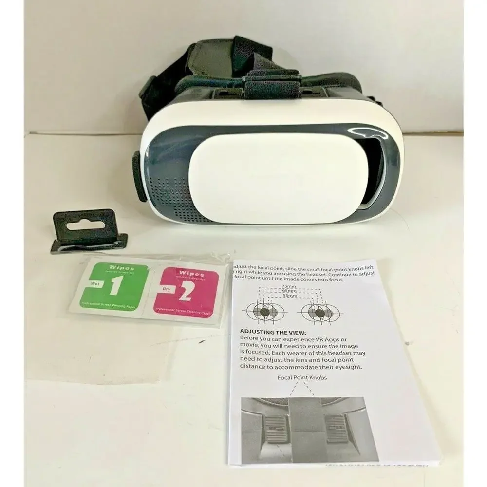 Virtual Reality Headset,Wireless‎ Gear Model G0391,3D Experience